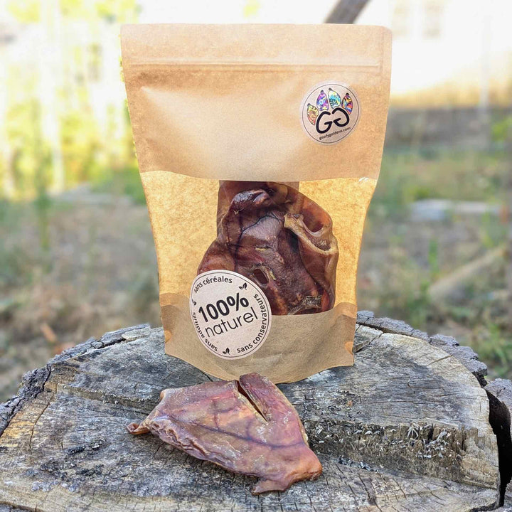 Oreille de porc naturelle x3