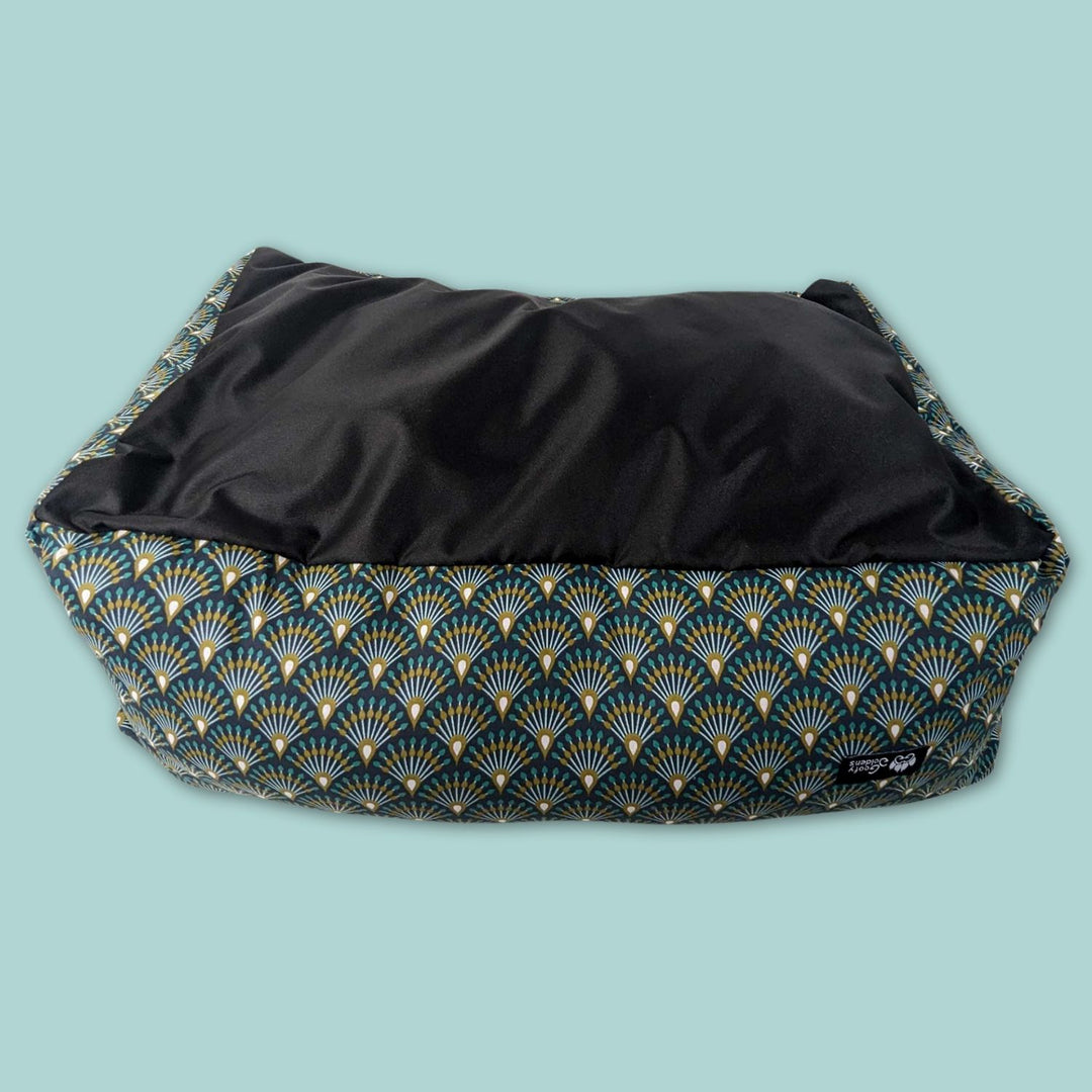 Panier pour chien Paon