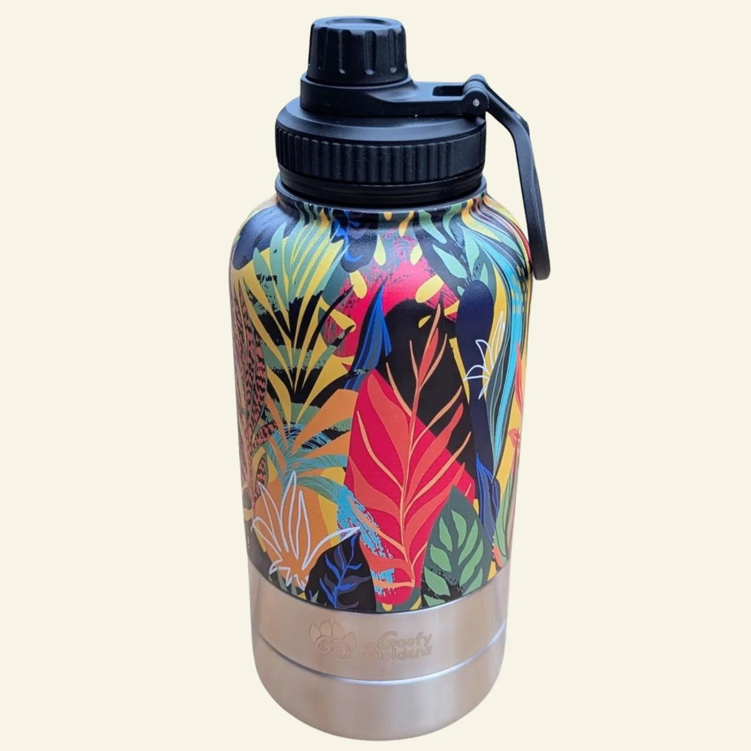 Gourde pratique et isotherme pour chien/humain