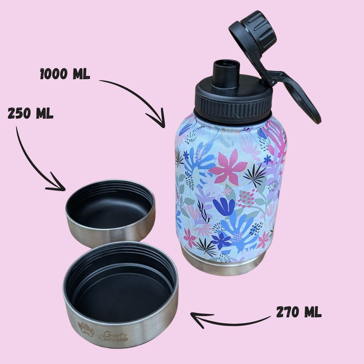 Gourde 1L pour chien Flora