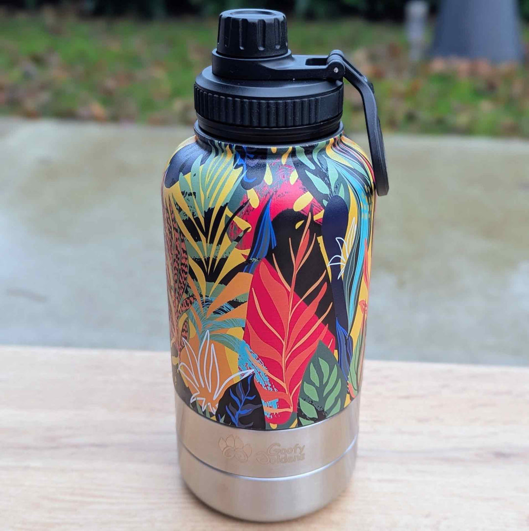 Tropical 3-in-1 Dog Water Bottle