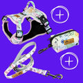 No-pull Y harness walk kit Pastel
