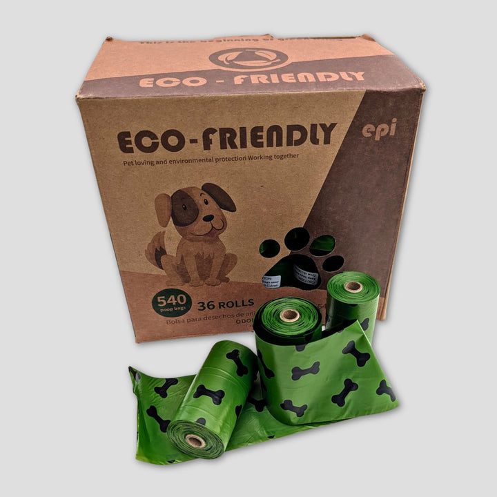 Rouleau de sacs à déjections canines