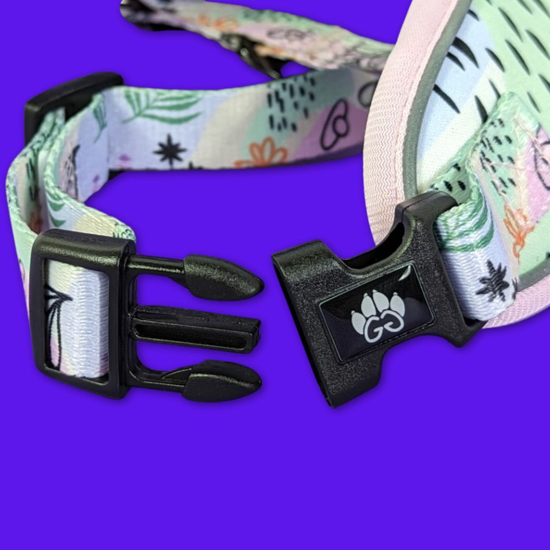 Dog harness Pastel