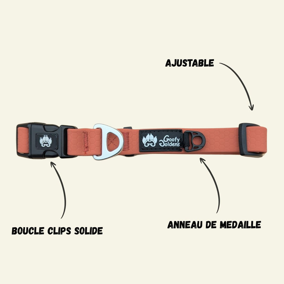 Collier imperméable Ocre