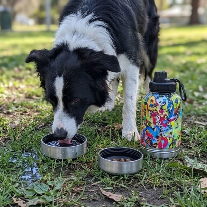 Gourde 1L pour chien Graffiti