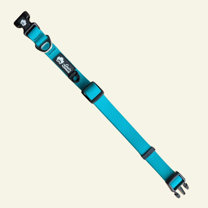 Collier imperméable Bleu paon