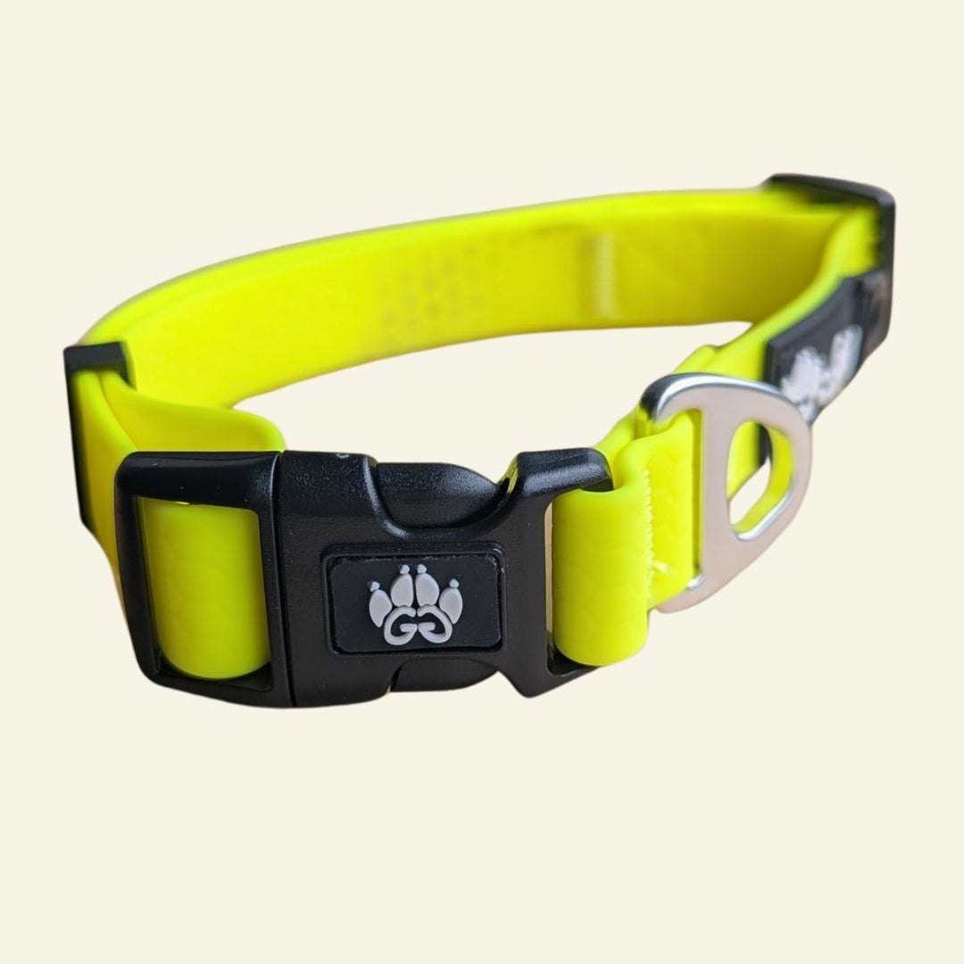 Collier imperméable Jaune fluo