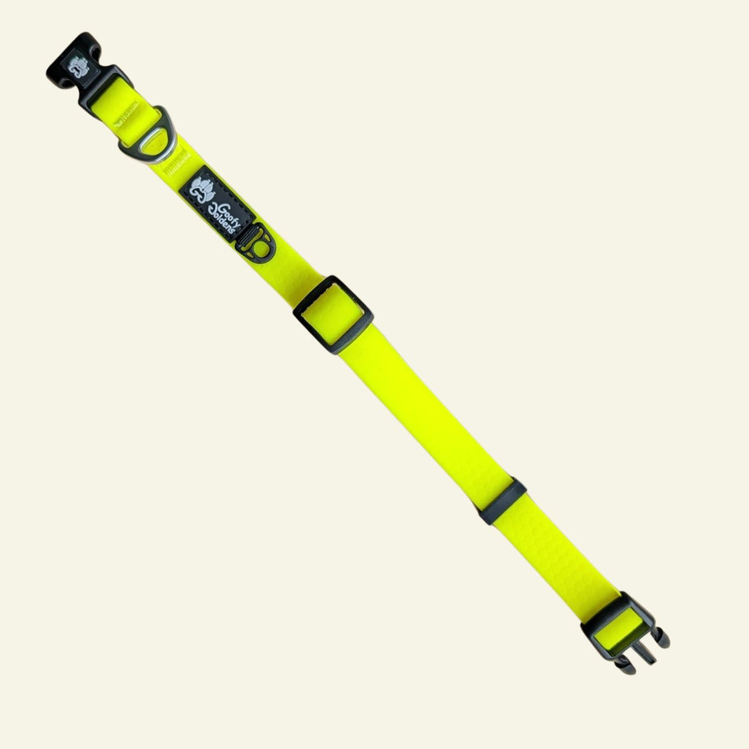 Collier imperméable Jaune fluo