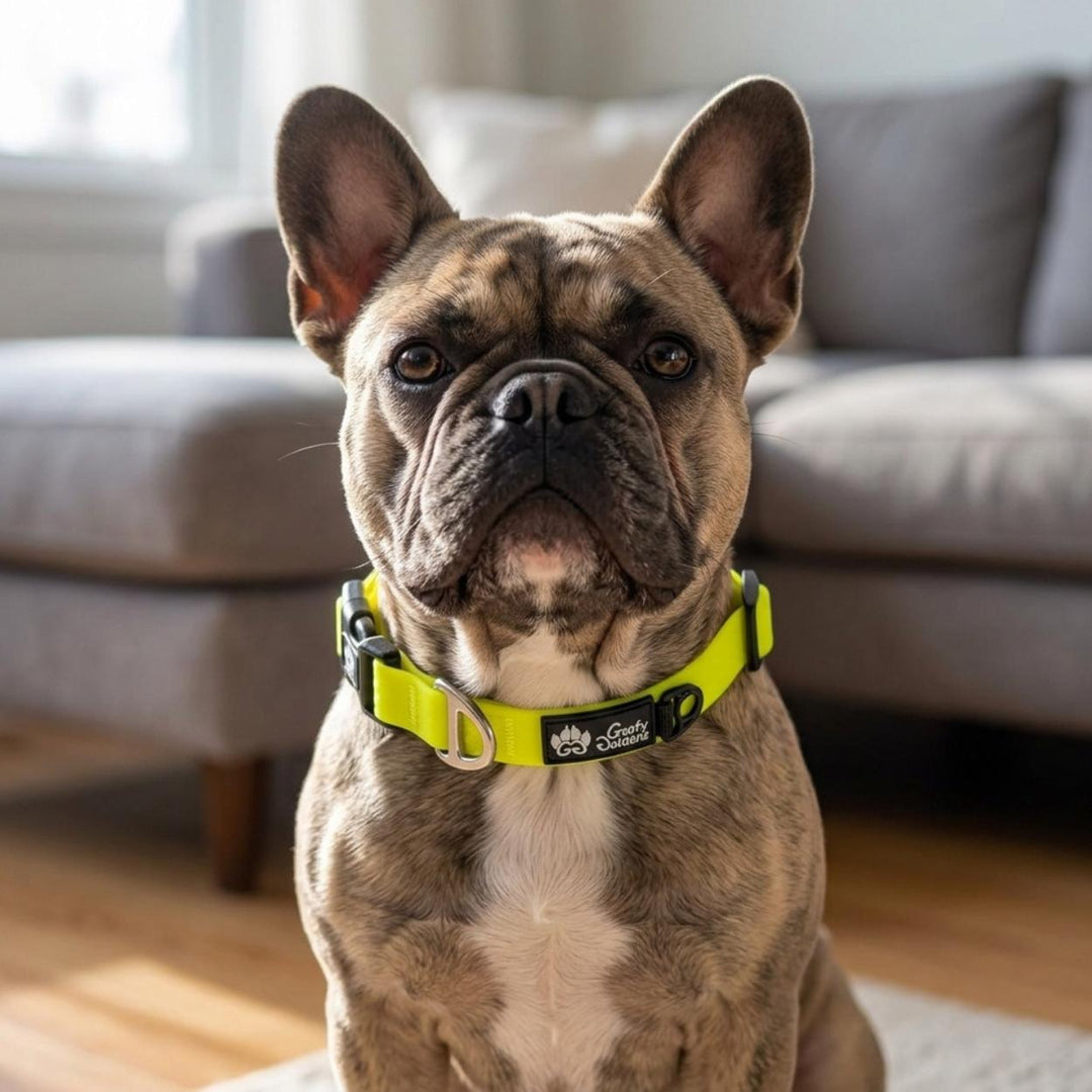 Collier imperméable Jaune fluo
