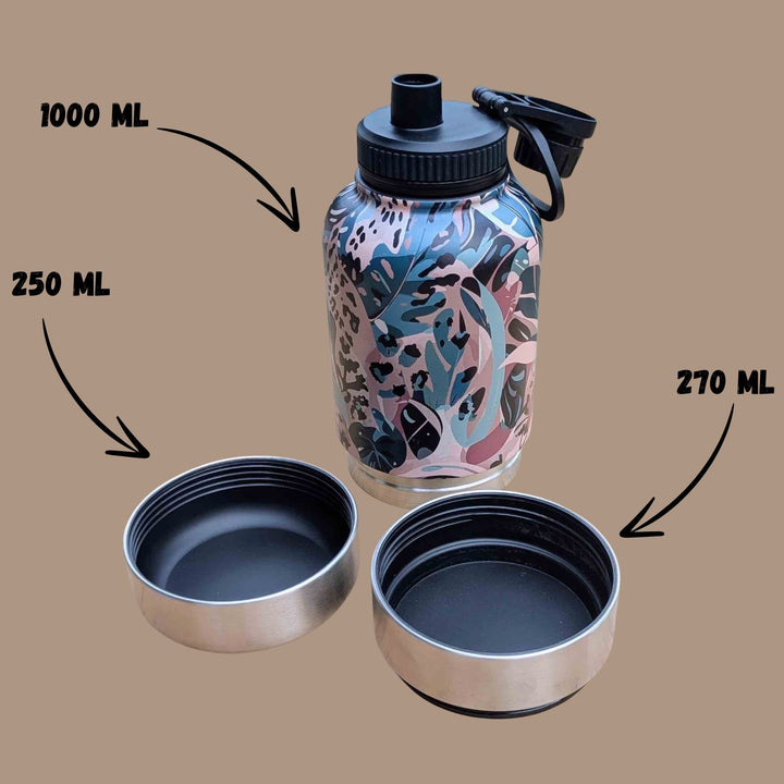 3-in-1 Savannah Dog Water Bottle