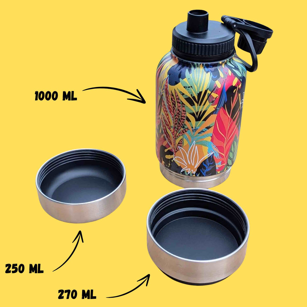 Tropical 3-in-1 Dog Water Bottle