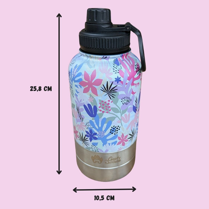 Gourde 1L pour chien Flora