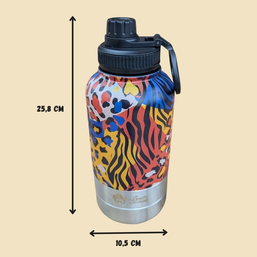 Dimensions de la gourde de voyage pour chien Safari