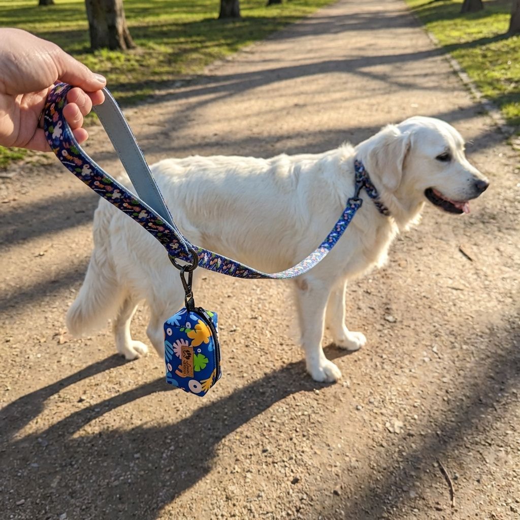 Pochette friandises/sac à cacas Deep agua