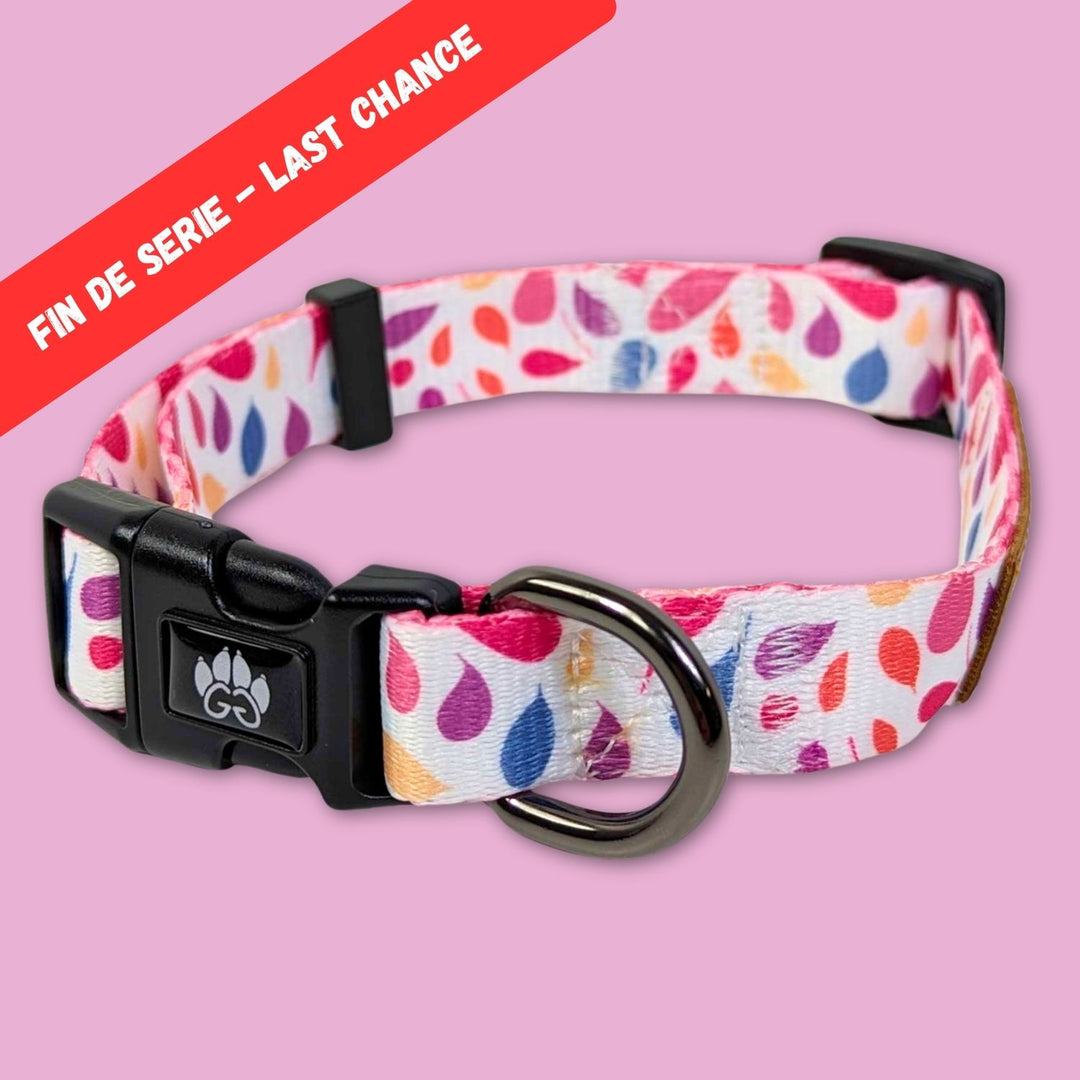Collier pour chien Pétales