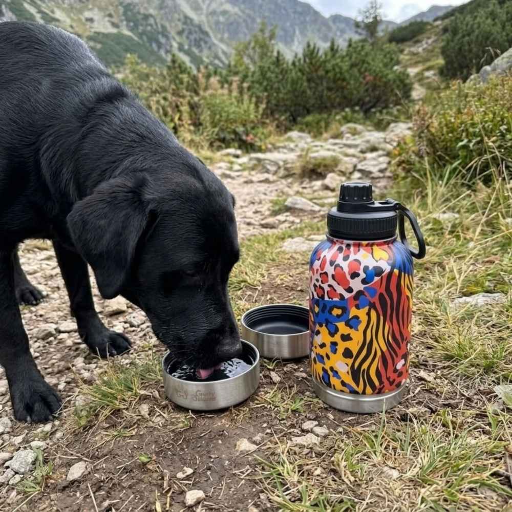 Gourde 1L pour chien Safari