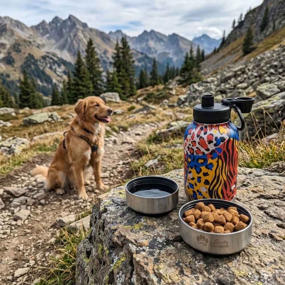 Gourde 1L pour chien Safari