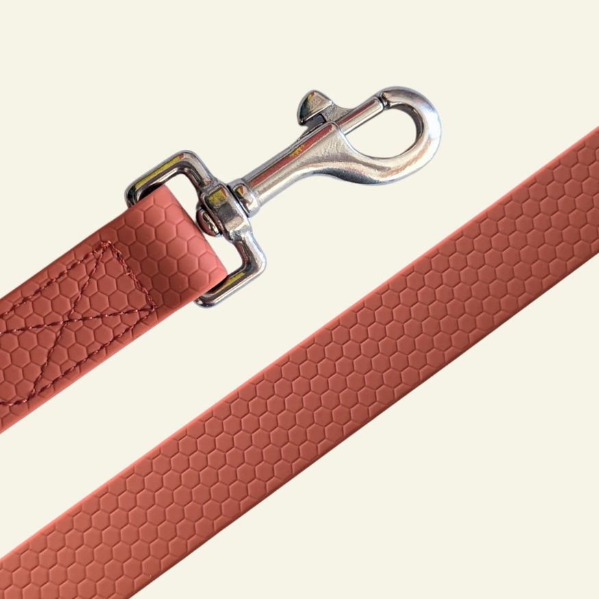 Laisse multiposition imperméable Ocre