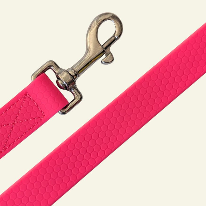 Waterproof Multi-position Neon Pink Leash
