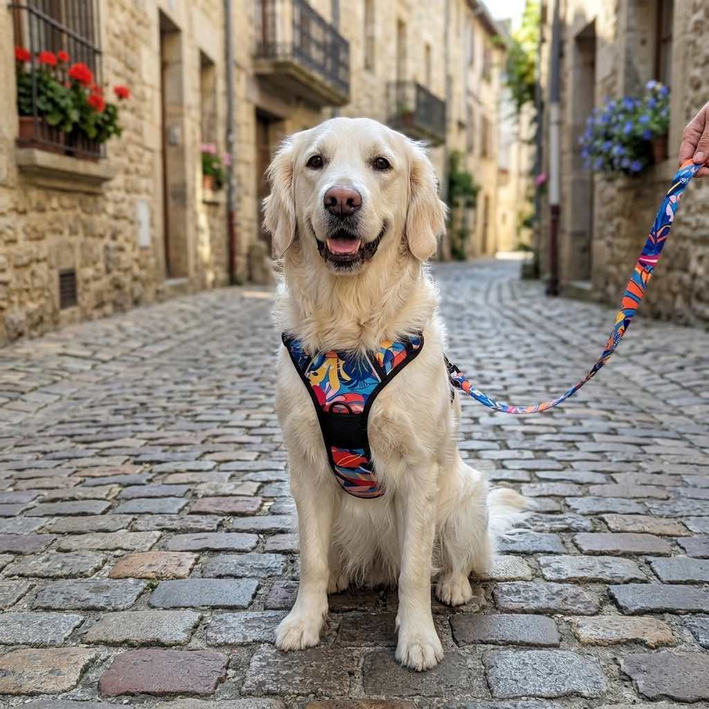 Comfort Dog Harness Lagoon