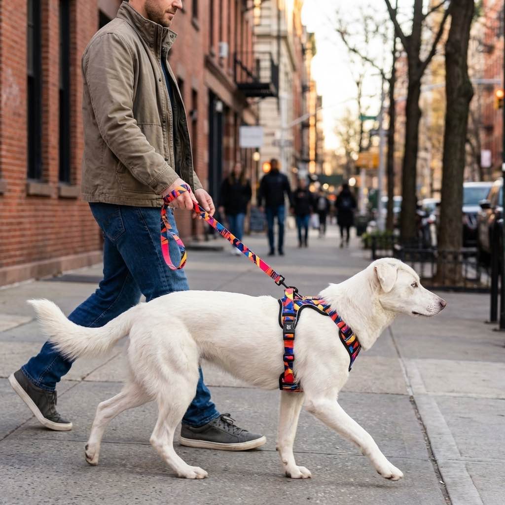 No-pull dog harness Plume