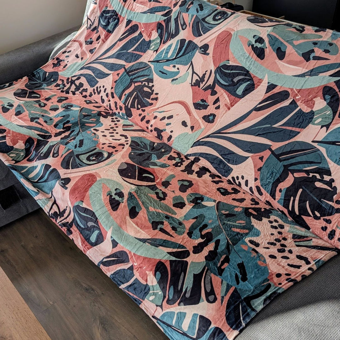 Grand plaid Savane de dimensions 150cm x 200cm 